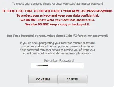 lastpass business account