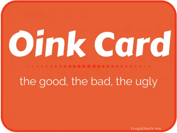Oink Card Manufactured Spending
