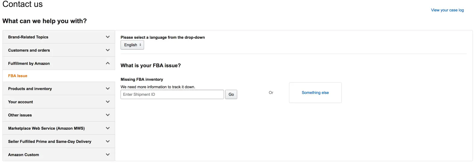 Amazon Seller Central Reimbursal
